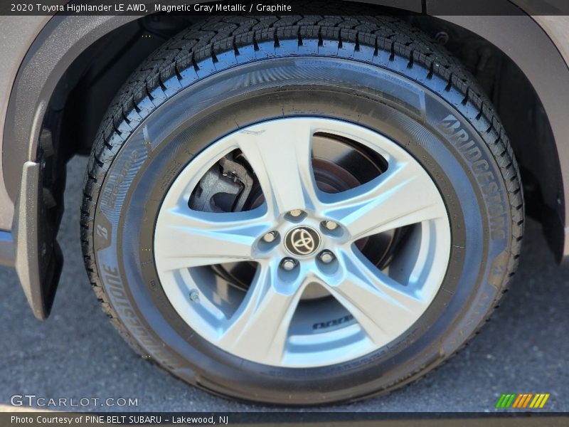  2020 Highlander LE AWD Wheel