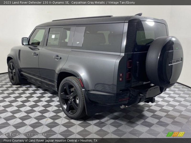 Carpathian Gray Metallic / Vintage Tan/Ebony 2023 Land Rover Defender 130 X-Dynamic SE