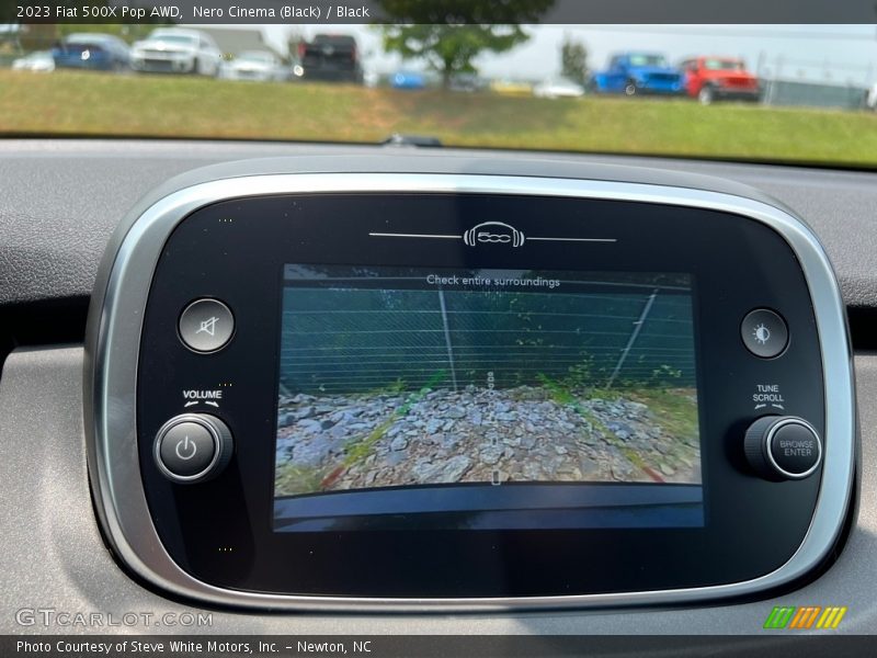 Controls of 2023 500X Pop AWD