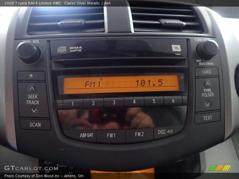 Classic Silver Metallic / Ash 2008 Toyota RAV4 Limited 4WD