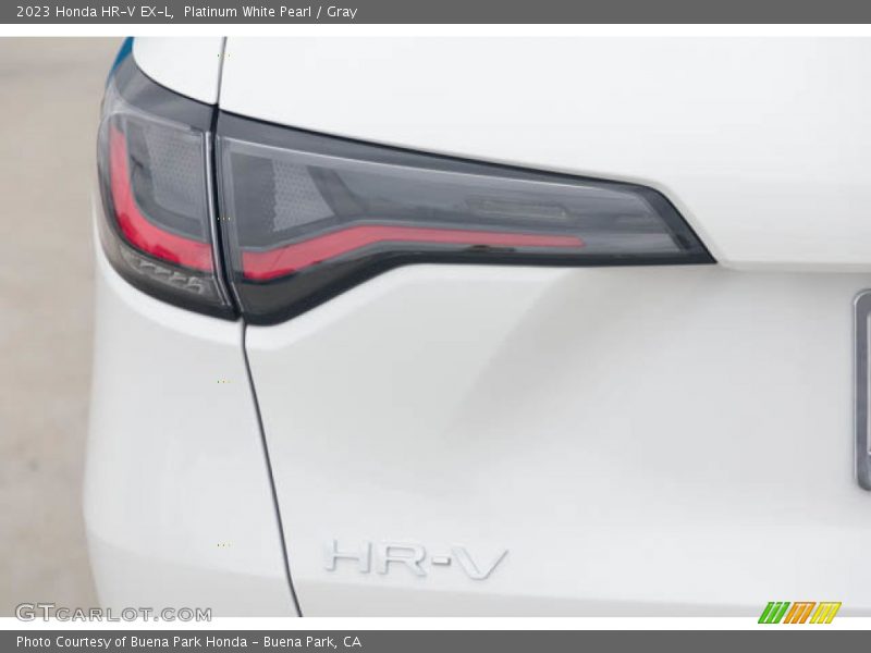 Platinum White Pearl / Gray 2023 Honda HR-V EX-L