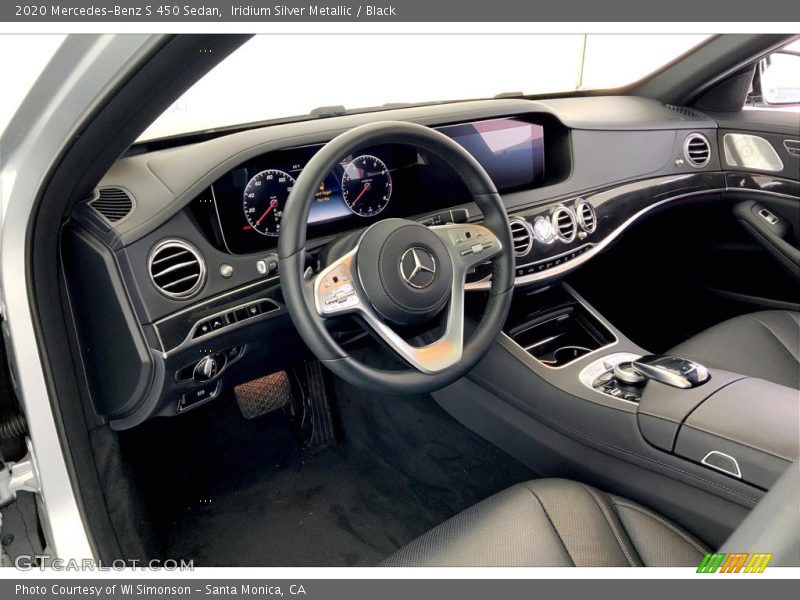 Front Seat of 2020 S 450 Sedan