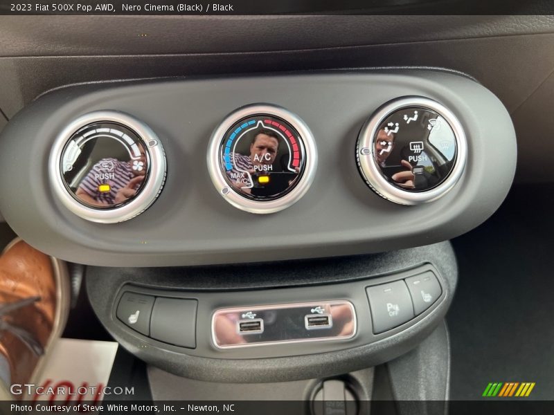 Controls of 2023 500X Pop AWD