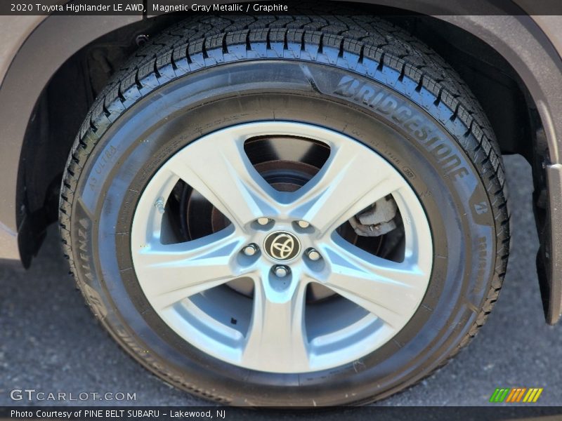  2020 Highlander LE AWD Wheel