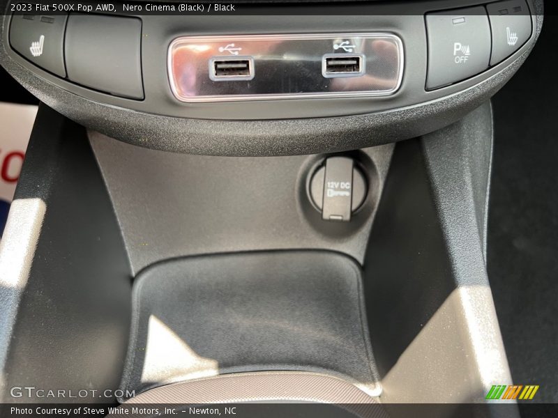 Controls of 2023 500X Pop AWD