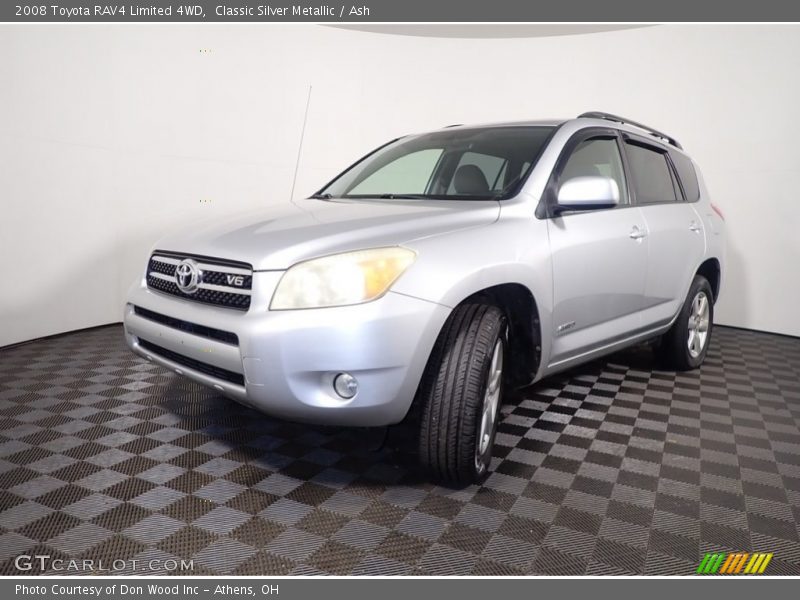 Classic Silver Metallic / Ash 2008 Toyota RAV4 Limited 4WD