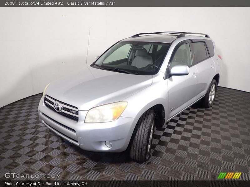 Classic Silver Metallic / Ash 2008 Toyota RAV4 Limited 4WD