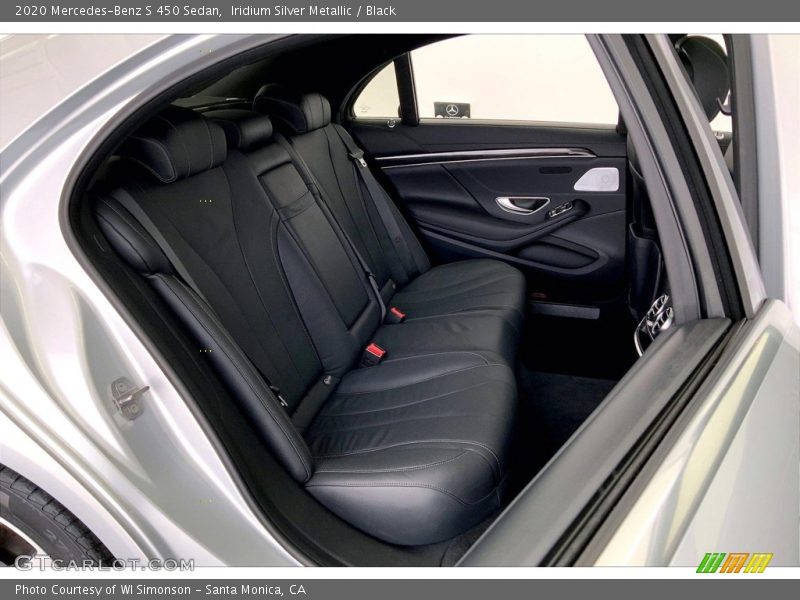 Rear Seat of 2020 S 450 Sedan