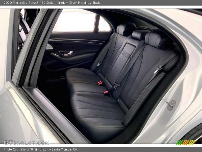 Rear Seat of 2020 S 450 Sedan