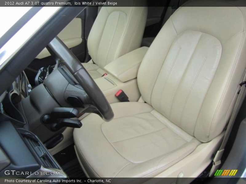 Ibis White / Velvet Beige 2012 Audi A7 3.0T quattro Premium