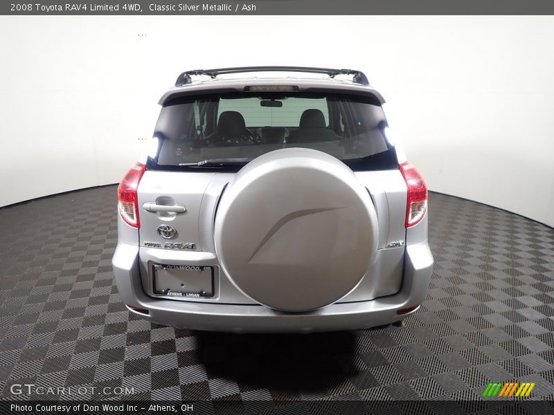 Classic Silver Metallic / Ash 2008 Toyota RAV4 Limited 4WD
