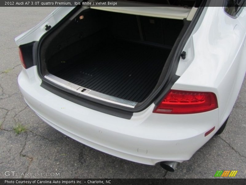 Ibis White / Velvet Beige 2012 Audi A7 3.0T quattro Premium