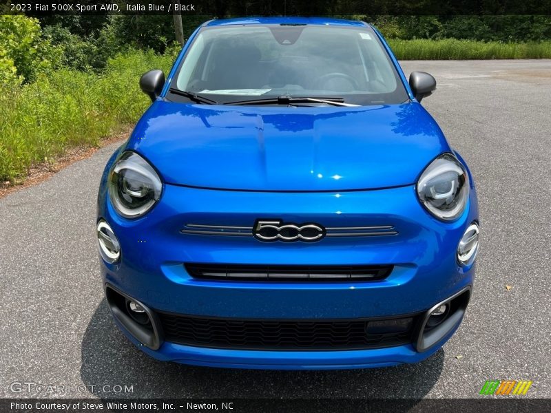 Italia Blue / Black 2023 Fiat 500X Sport AWD