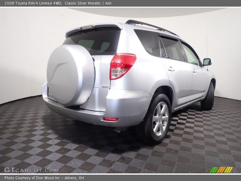 Classic Silver Metallic / Ash 2008 Toyota RAV4 Limited 4WD