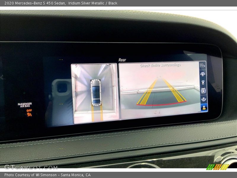 Iridium Silver Metallic / Black 2020 Mercedes-Benz S 450 Sedan