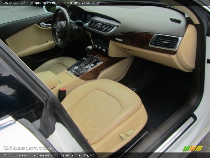 Ibis White / Velvet Beige 2012 Audi A7 3.0T quattro Premium