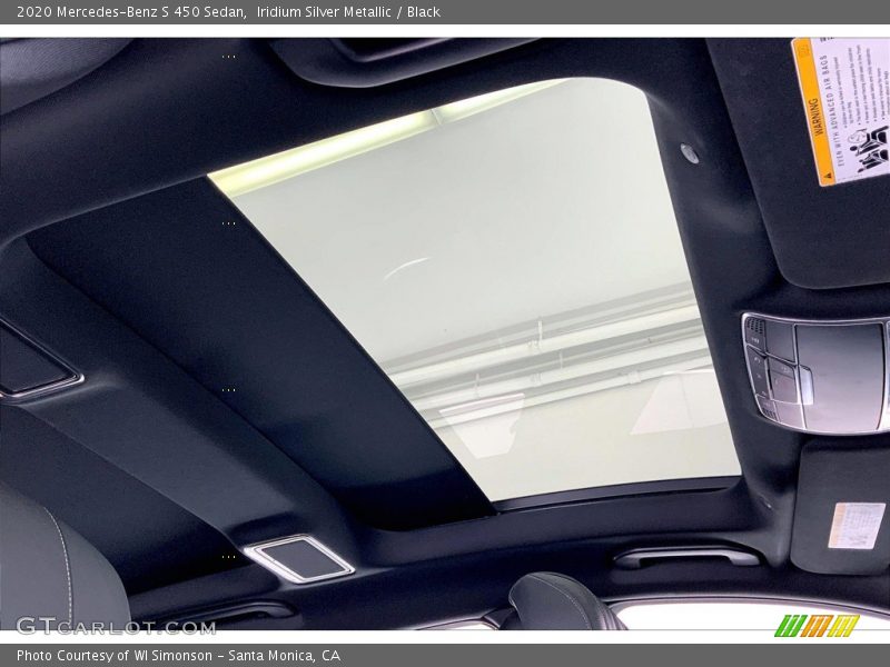 Iridium Silver Metallic / Black 2020 Mercedes-Benz S 450 Sedan