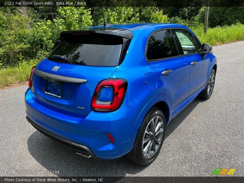 Italia Blue / Black 2023 Fiat 500X Sport AWD