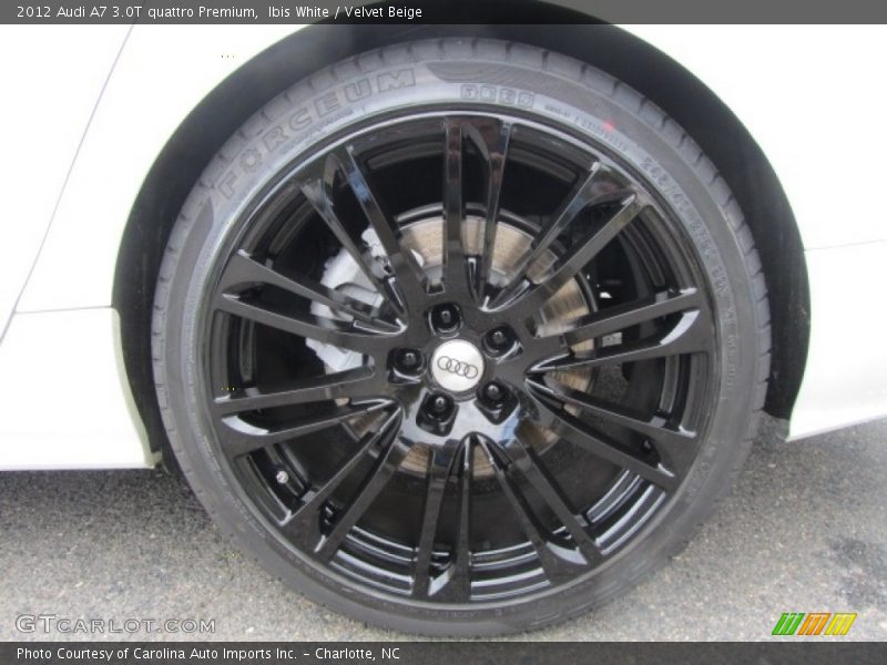 Ibis White / Velvet Beige 2012 Audi A7 3.0T quattro Premium