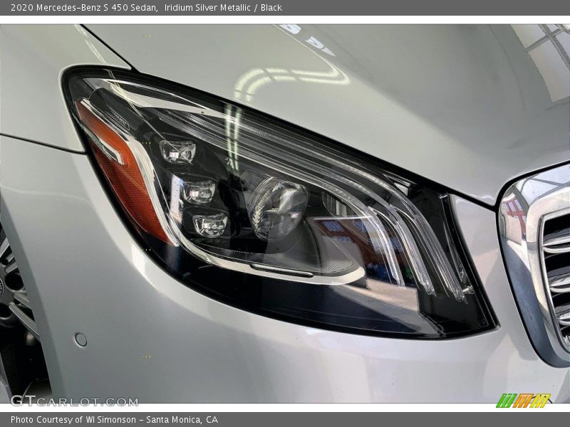 Iridium Silver Metallic / Black 2020 Mercedes-Benz S 450 Sedan