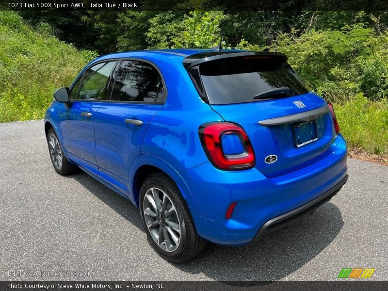 Italia Blue / Black 2023 Fiat 500X Sport AWD