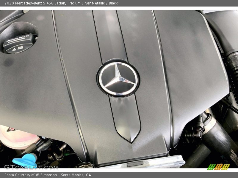 Iridium Silver Metallic / Black 2020 Mercedes-Benz S 450 Sedan