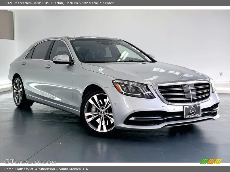 Front 3/4 View of 2020 S 450 Sedan