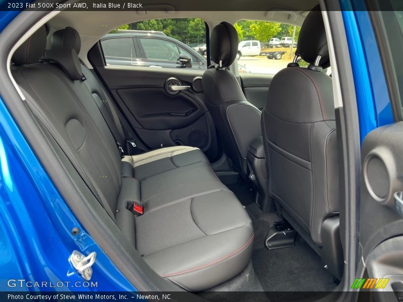 Rear Seat of 2023 500X Sport AWD