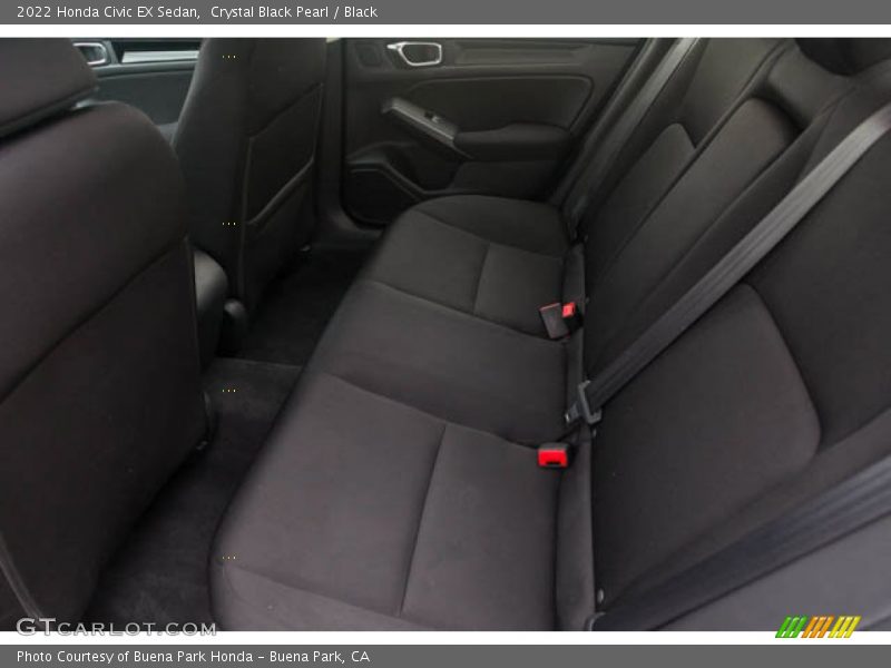 Crystal Black Pearl / Black 2022 Honda Civic EX Sedan