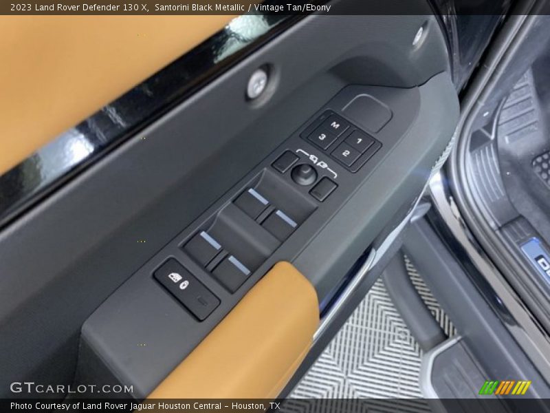 Santorini Black Metallic / Vintage Tan/Ebony 2023 Land Rover Defender 130 X