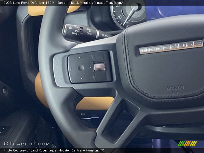 Santorini Black Metallic / Vintage Tan/Ebony 2023 Land Rover Defender 130 X