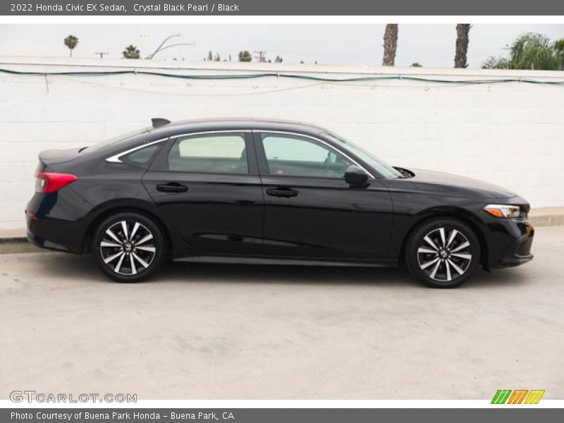  2022 Civic EX Sedan Crystal Black Pearl