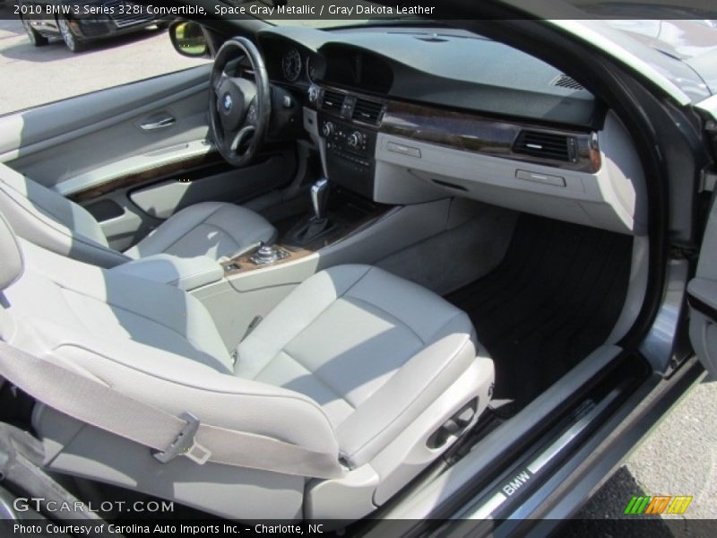 Front Seat of 2010 3 Series 328i Convertible