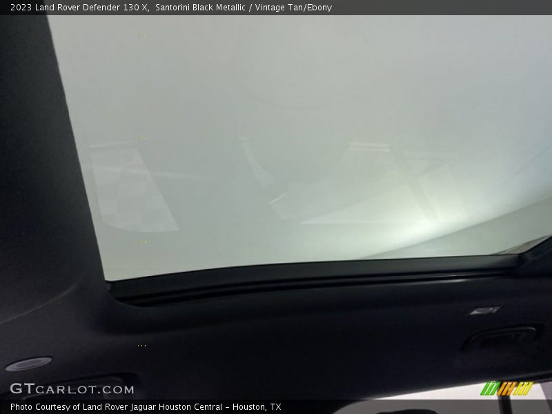 Santorini Black Metallic / Vintage Tan/Ebony 2023 Land Rover Defender 130 X
