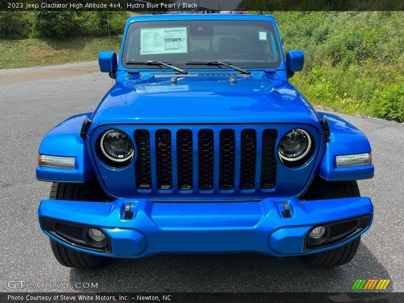 Hydro Blue Pearl / Black 2023 Jeep Gladiator High Altitude 4x4