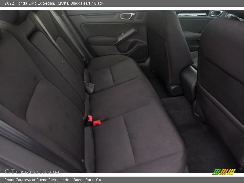 Crystal Black Pearl / Black 2022 Honda Civic EX Sedan