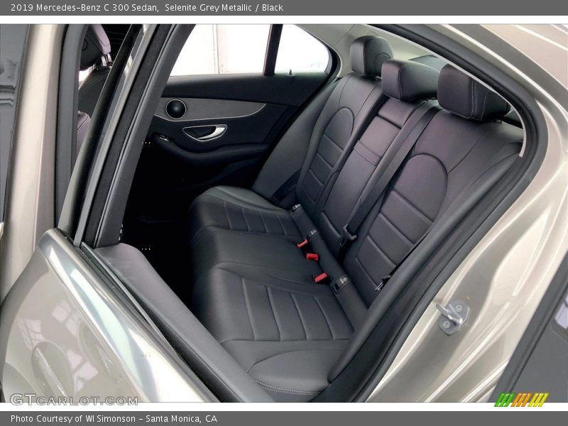 Selenite Grey Metallic / Black 2019 Mercedes-Benz C 300 Sedan