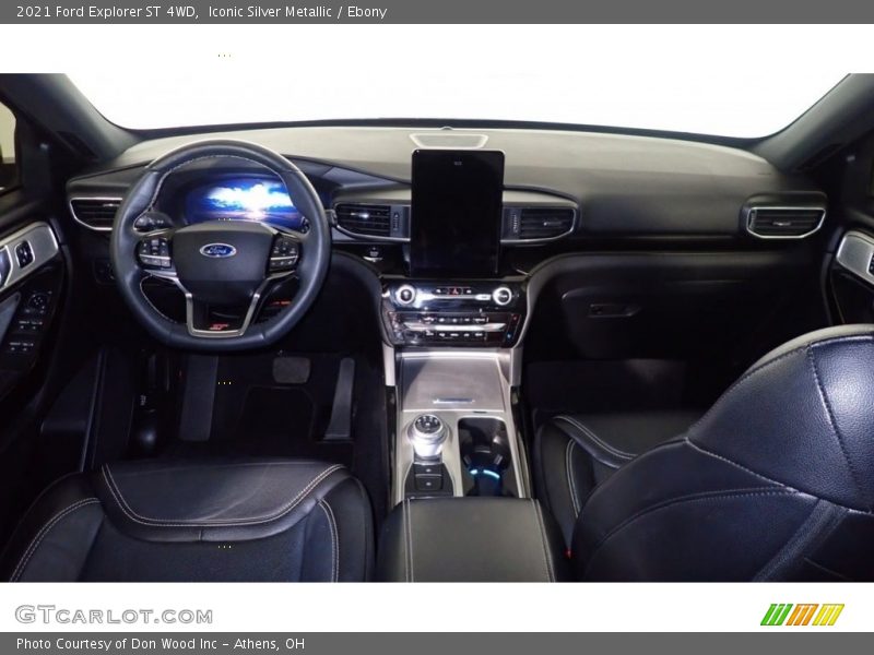 Iconic Silver Metallic / Ebony 2021 Ford Explorer ST 4WD