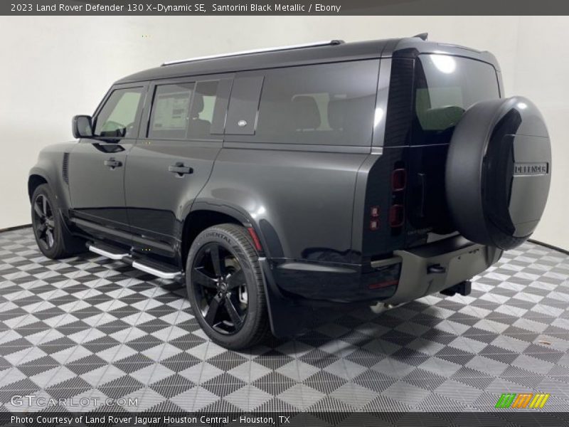 Santorini Black Metallic / Ebony 2023 Land Rover Defender 130 X-Dynamic SE