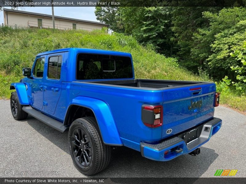 Hydro Blue Pearl / Black 2023 Jeep Gladiator High Altitude 4x4