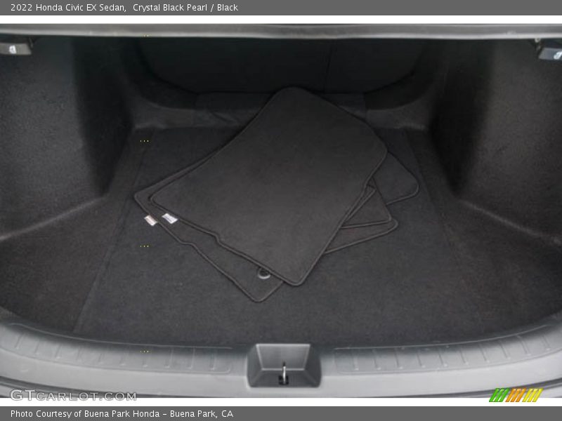 Crystal Black Pearl / Black 2022 Honda Civic EX Sedan