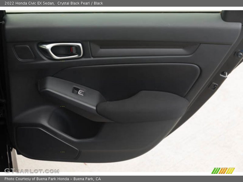 Crystal Black Pearl / Black 2022 Honda Civic EX Sedan