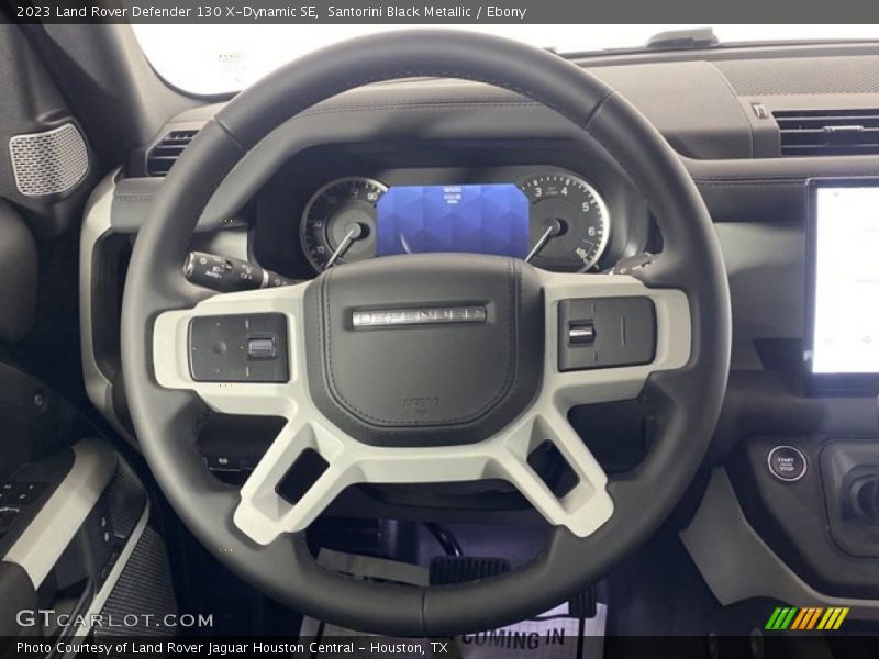 Santorini Black Metallic / Ebony 2023 Land Rover Defender 130 X-Dynamic SE