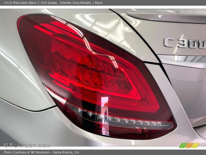 Selenite Grey Metallic / Black 2019 Mercedes-Benz C 300 Sedan