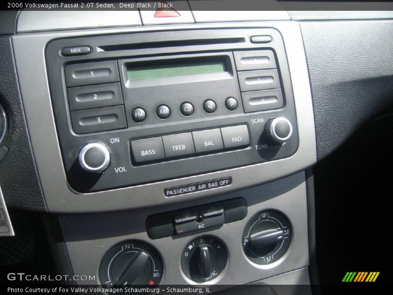 Deep Black / Black 2006 Volkswagen Passat 2.0T Sedan