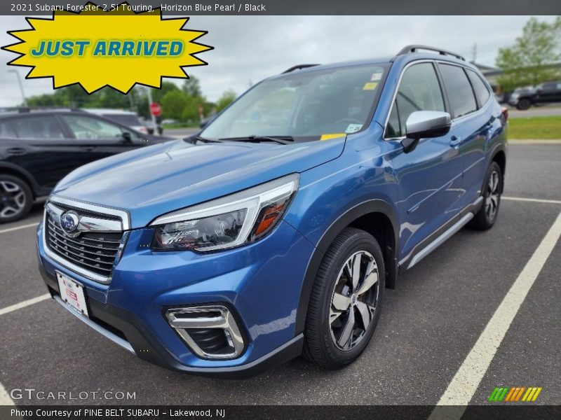 Horizon Blue Pearl / Black 2021 Subaru Forester 2.5i Touring