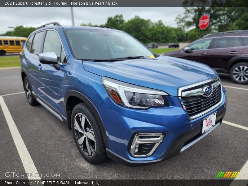 Horizon Blue Pearl / Black 2021 Subaru Forester 2.5i Touring