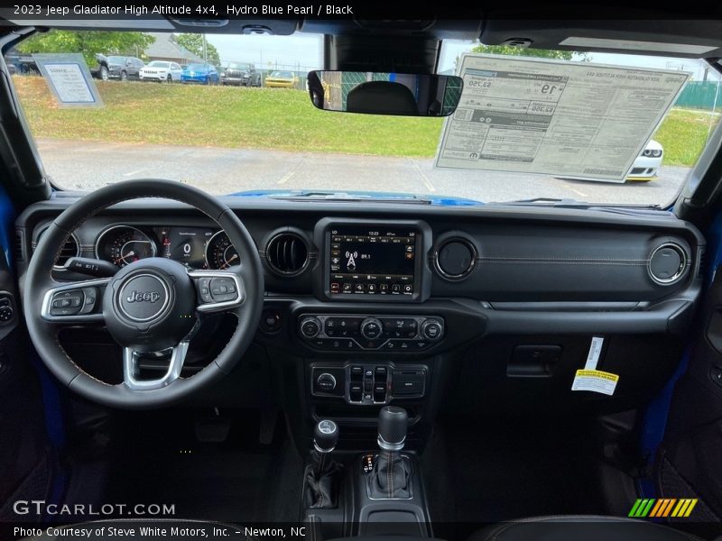 Hydro Blue Pearl / Black 2023 Jeep Gladiator High Altitude 4x4