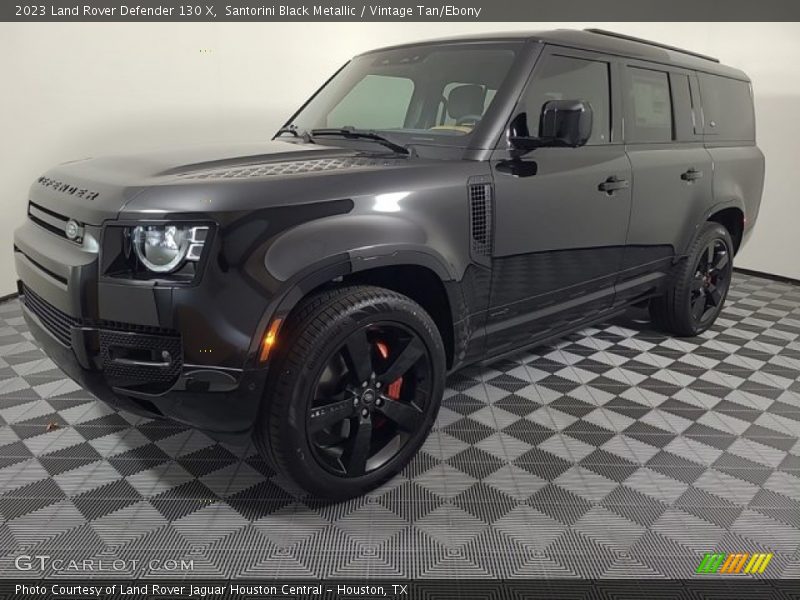 Santorini Black Metallic / Vintage Tan/Ebony 2023 Land Rover Defender 130 X
