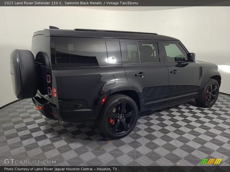 Santorini Black Metallic / Vintage Tan/Ebony 2023 Land Rover Defender 130 X